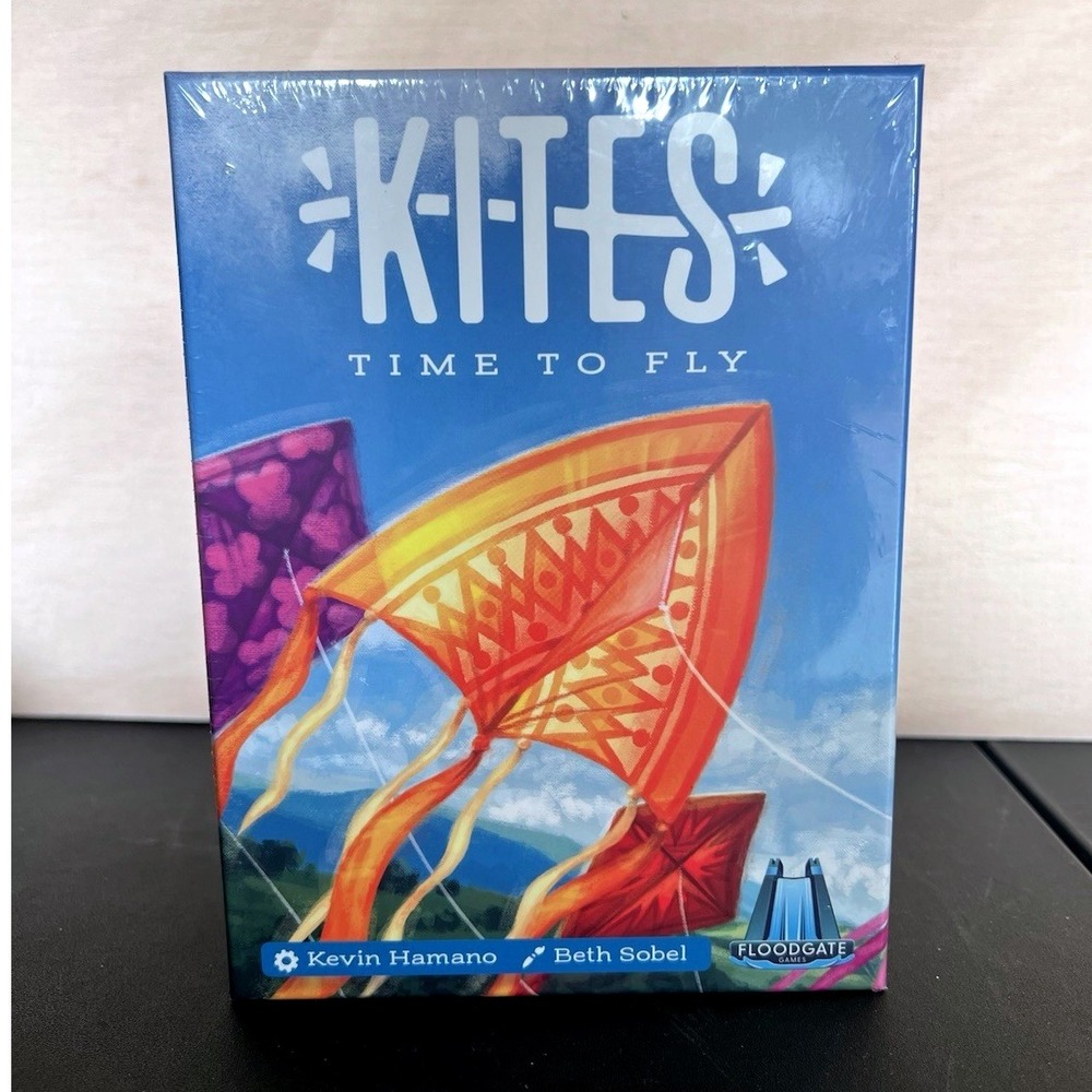 Floodgate Kites Time To Fly Board Game 2022 NIB Sealed New Family Gamer Fun